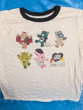 ✨ Care Bears x Monsters Ringer Crop Tee ✨